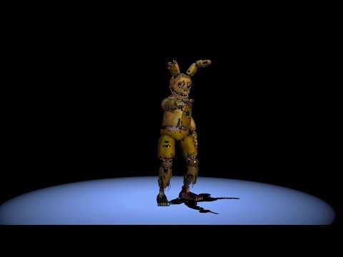How William Afton got springlocked (FNAF Animatronic Animation)