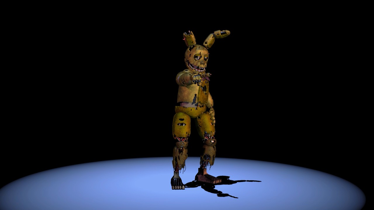 How William Afton got springlocked (FNAF Animatronic Animation) - YouTube