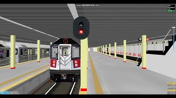 Openbve R152S Shuttle Train arriving & Terminating & Leaving at Grand Central 42nd Street