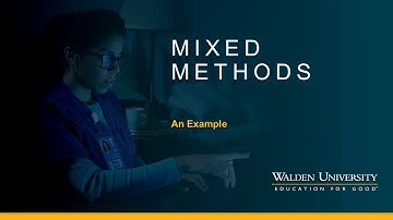 Mixed Methods: An Example