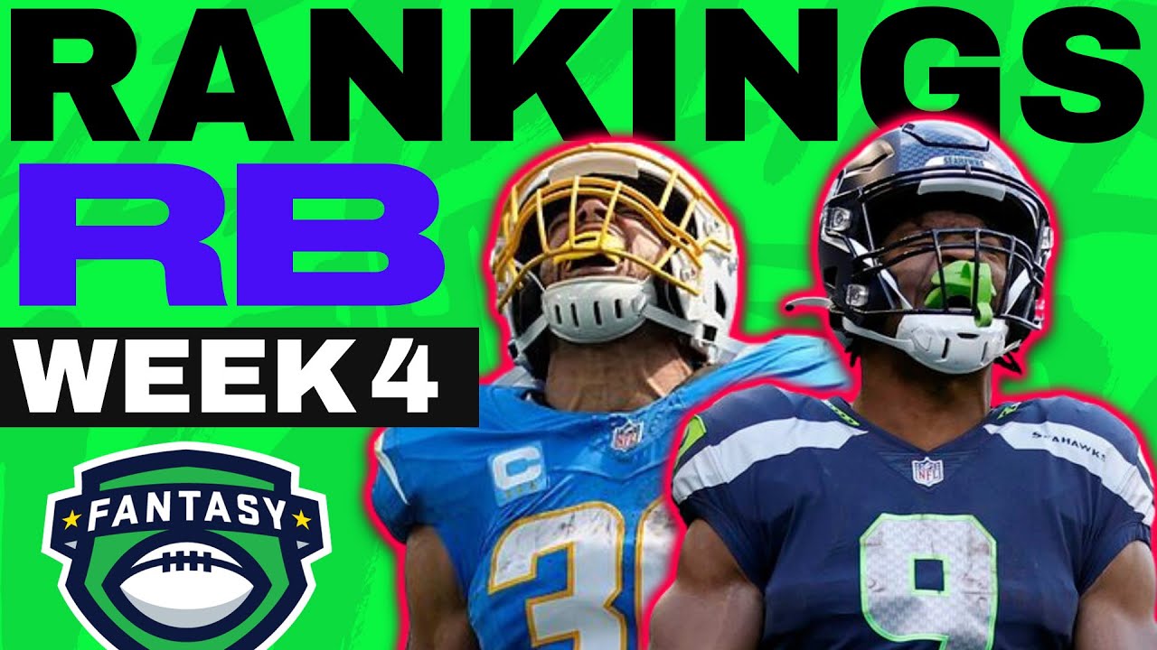 week 4 fantasy football rankings