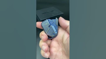 Newly designed fidget toy that requires firm shaking to trigger the switch #edc #fidgetslider