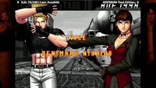 KOF98UMFE Steam Edition - Playing with PIE Lee Chung [720p/60fps]