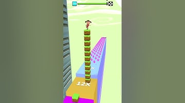 Cube surfer gameplay Android ios #shorts #gaming #youtubeshorts #viralvideo #funny #funny #trending