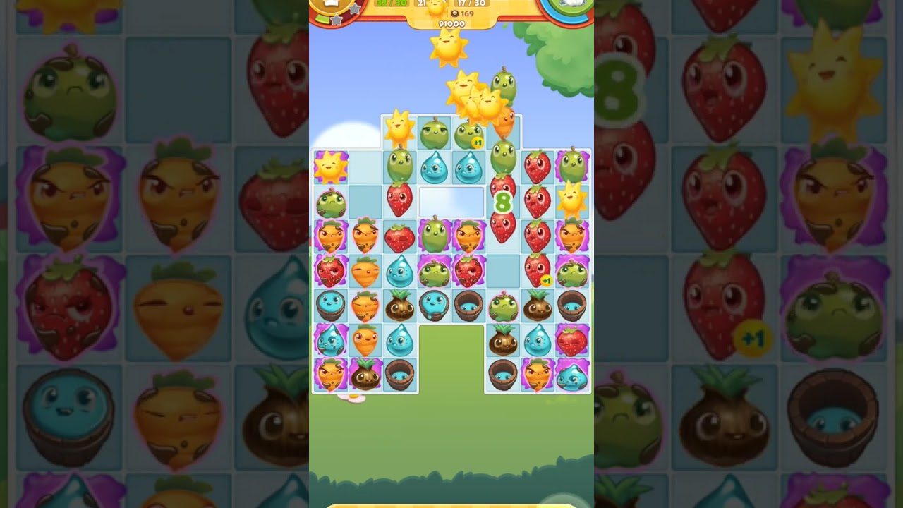 Farm heroes saga levels 165 to 177 