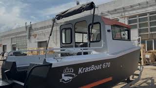 Каютный Кабинник Ценой Меньше 2 Млн Руб!!Обзор Krasboat 670