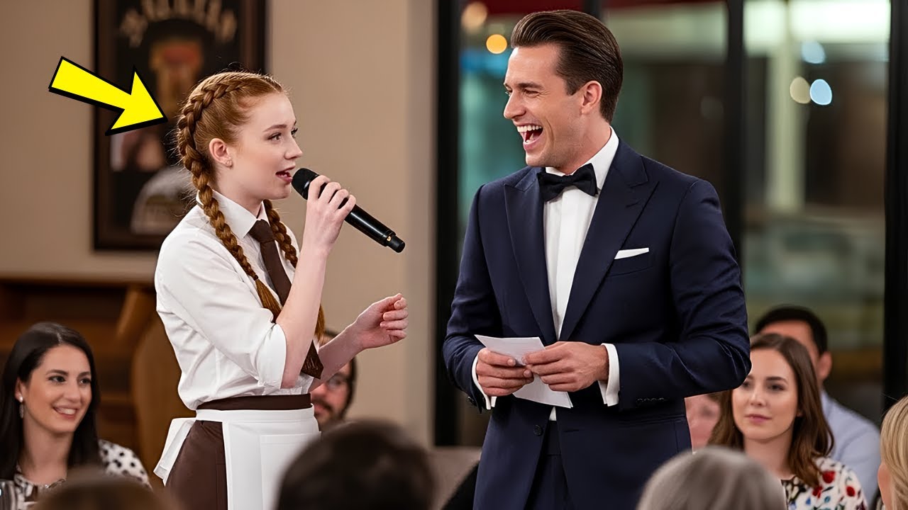 „Sing Mozart, dann heirate ich dich“, witzelte der Milliardär – Kellnerin lässt alle erstarren