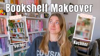 Bookshelf Makeover VLOG 📚 | Dieses Regal kann so nicht bleiben | Bookaholicgroup