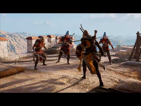 Assassin's Creed Origins - Return of the Last Medjay - Stealth & Combat