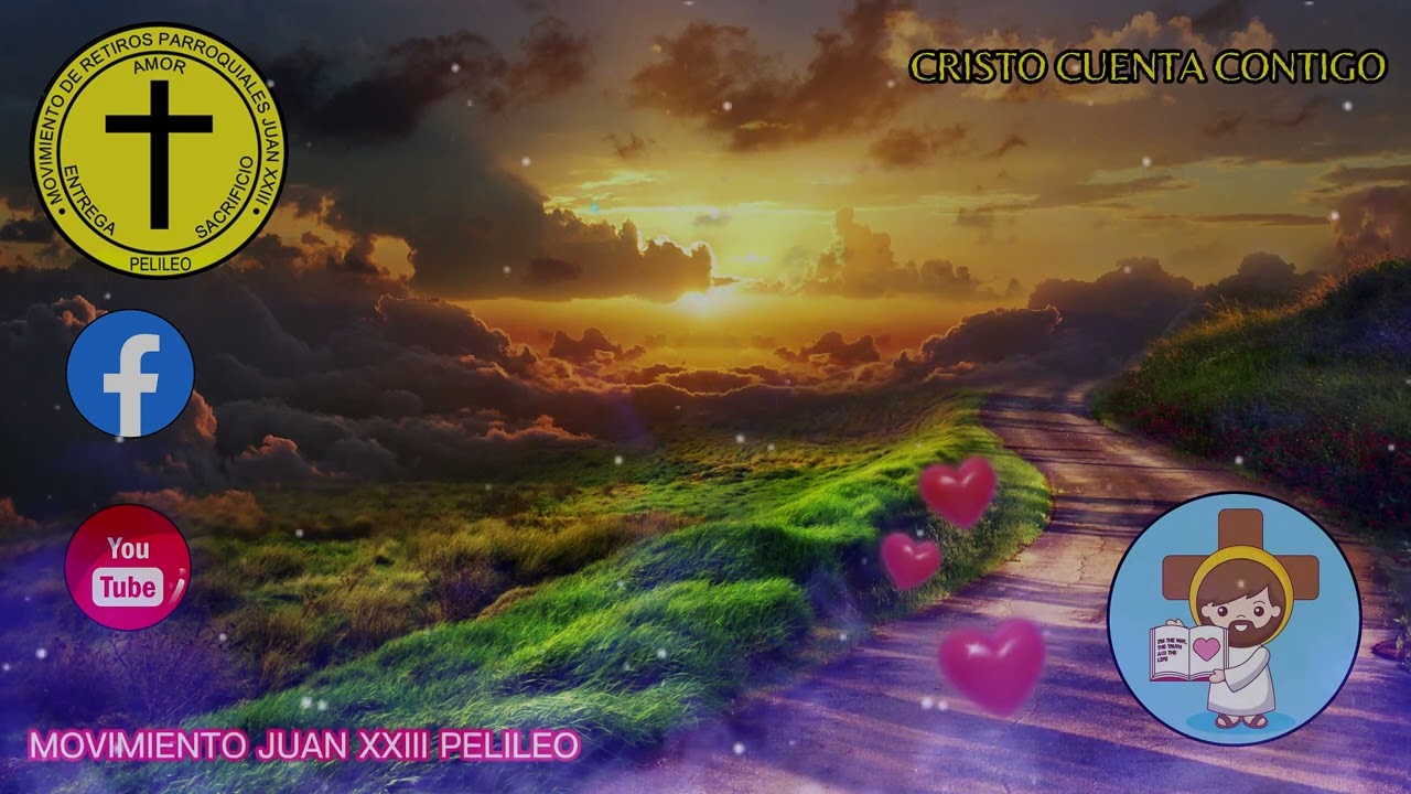 MOSAICO AMO A JESUS.. MOVIMIENTO JUAN XXIII PELILEO.. 😍🙏🤗🇪🇨🥳