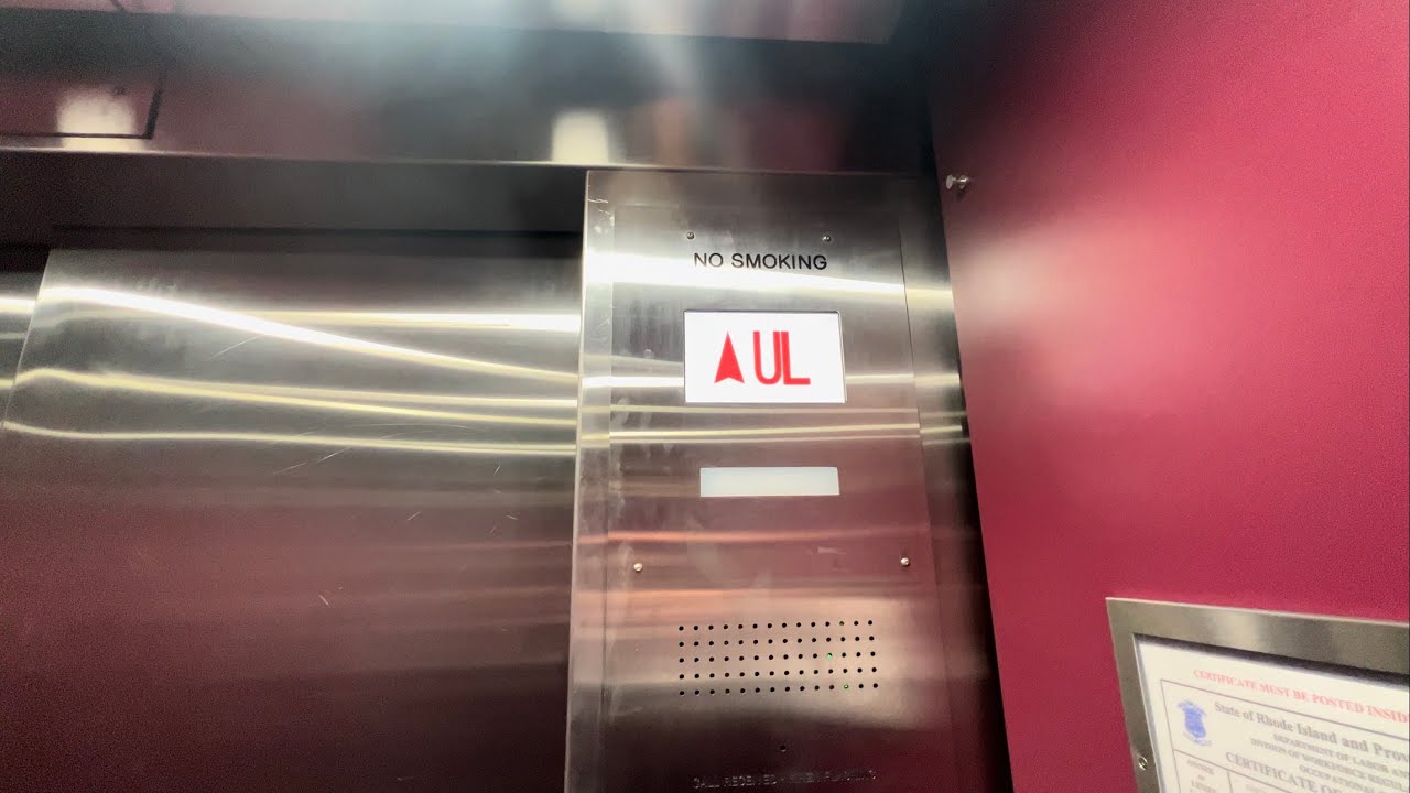 Schindler HXpress Elevator Santander Bank Providence RI YouTube