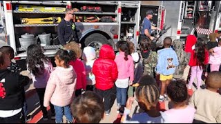 Lawton Public Schools: Lawton Fire Department visits Lincoln Elementary