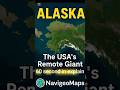 Alaska: The USA's Remote Giant Explained in 60 Seconds!