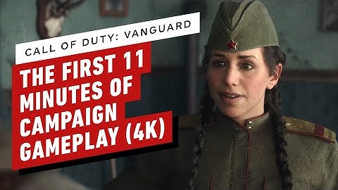 Call of Duty: Vanguard - The First 11 Minutes of Campaign Gameplay (4K)