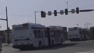 SEPTA Route 6: 2013 NovaBus LFS Artic 62102 HEV #7352 & #7307