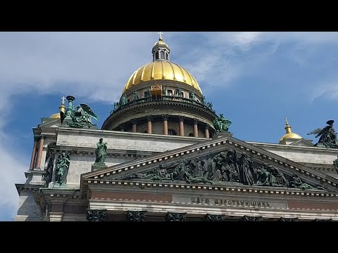 Подъем на колоннаду Исаакиевского собора