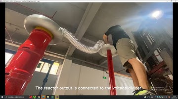 HYXZ 560kVA 280kV AC Resonance Test Set Wiring Video