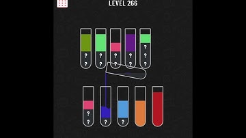 Water Sort Game Level 266