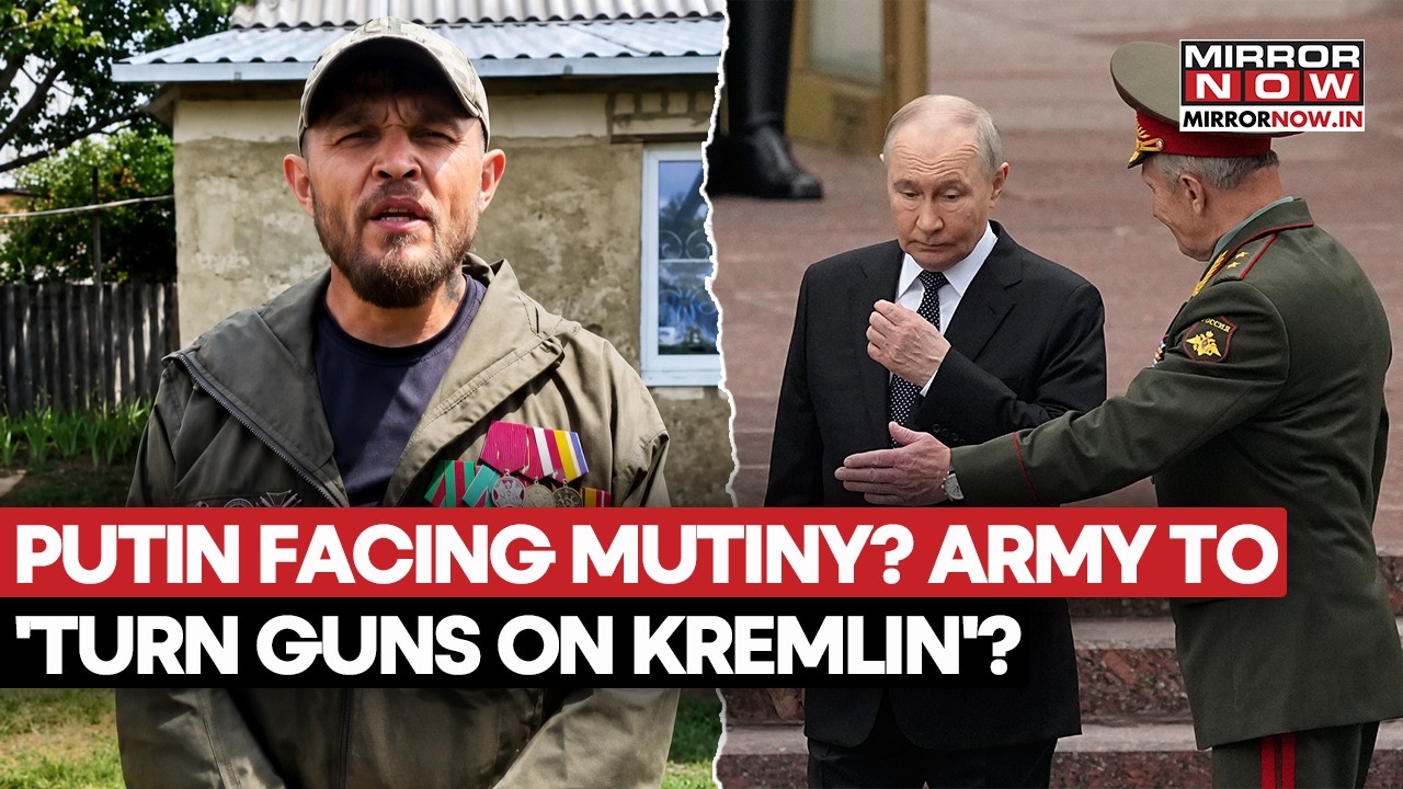 Russian President Putin Faces Mutiny Threat From Former Commander, Demands Face-To-Face Talks