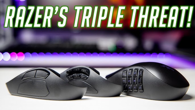 Test Razer Naga Trinity : une souris modulaire pour tous les