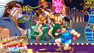 Hyper Street Fighter II - T. Hawk (ST) (Arcade / 2003) 4K 60FPS