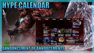 Last Epoch Season 5 News Schedule + Announcements