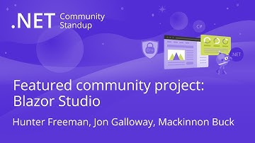 ASP.NET Community Standup - Featured community project: Blazor Studio
