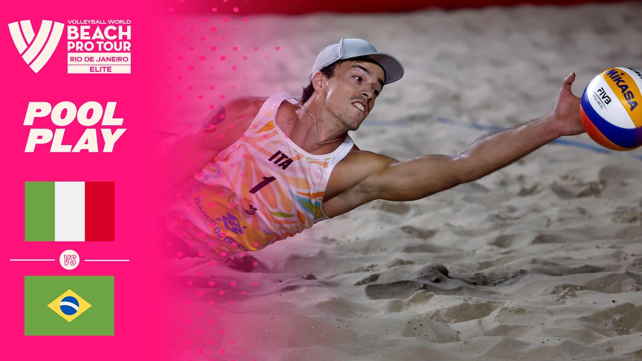 Cottafava/Dal Corso vs. Lucas Sampaio/João Pedro - Pool Play HL | Rio de Janeiro 2026 #BeachProTour