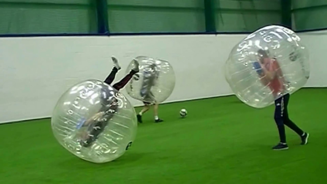 Daniel Walker's Bubble football in Downpatrick