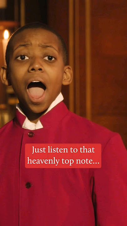 Malakai’s angelic ‘O Holy Night’ high note #Shorts #classicalmusic