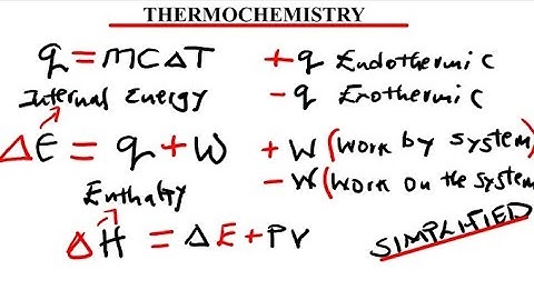 Thermochemistry practice questions 1 | Chemistry
