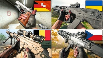 All Modern Warfare 3 (& MW2) HIDDEN Weapons Showcase Part 3 (Real Names, Origins and MORE...)