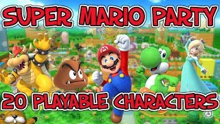 Super Mario Party (Switch): 20 PLAYABLE CHARACTERS