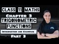 Trigonometric Functions | Introduction |  Examples (10 to 17) | Class 11 Maths NCERT | DIYA SHARMA 