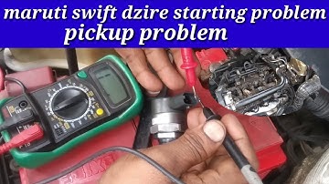 starting problem black smoke swift desire DRV checking
