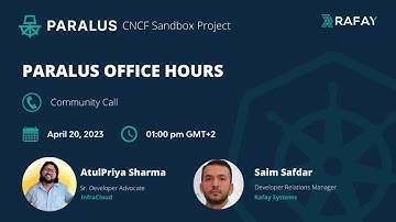 Paralus Office Hours | KubeCon Amsterdam