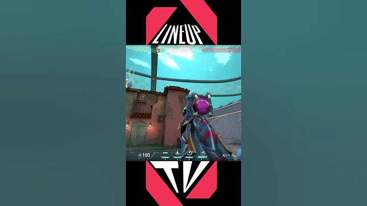 PEARL SOVA LINEUP - B-CLOSED Double Shock Dart (2023) #valorant #shorts