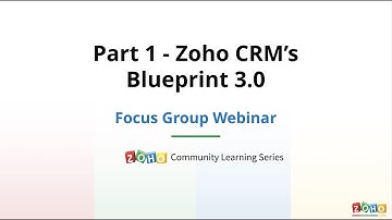Part 1 - Zoho CRM