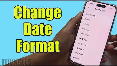 Hoe verander je snel de datumnotatie op de iPhone?