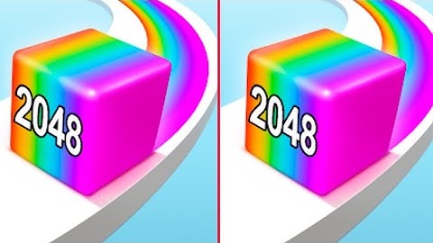 Jelly Run 2048 - Max levels ( NOOB VS PRO VS HACKER VS GOOD )