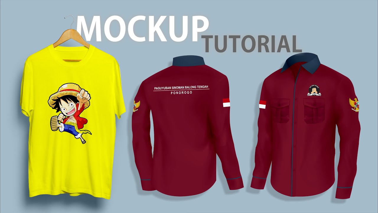 Download Tutorial Mockup Kaos di CorelDraw || Template Mockup - YouTube