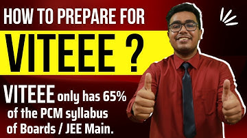 VITEEE 2022 | Everything about VITEEE 2022 | How to prepare for VITEEE 2022? Arindam Roychoudhury