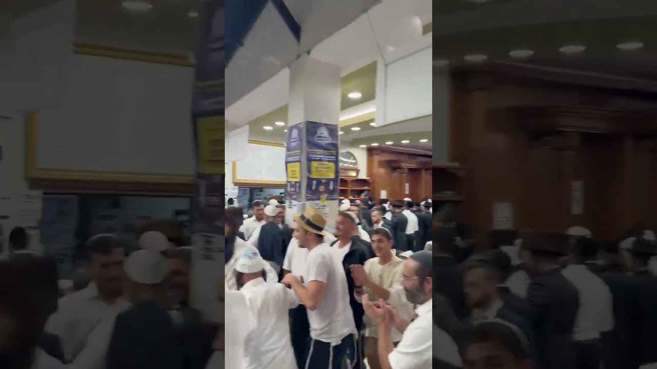 Motzei Shabbos Erev Rosh Hashanah 2025 in Uman Ukraine