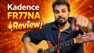 Kadence Frontier FR77 Guitar Review & Sound Test  | Beehive Inspired Fretboard- For GIVEAWAY