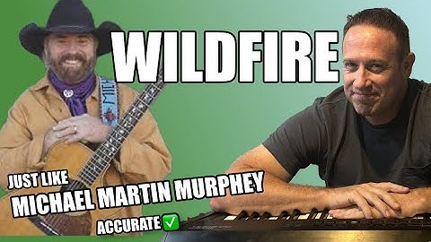 Wildfire Michael Martin Murphey Piano Lesson Tutorial With PDF Sheet Accurate And Complete Chords