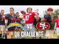 JUSTIN HERBERT VS JIMMY GAROPPOLO 🎯 Chargers vs 49ers QB Accuracy Competition at 2021 Training Camp