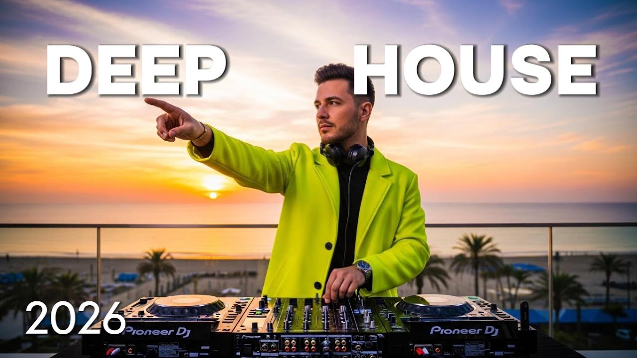 Winter Deep House 2026 🌨️ Aerial HD | Relaxing Chill Vibes