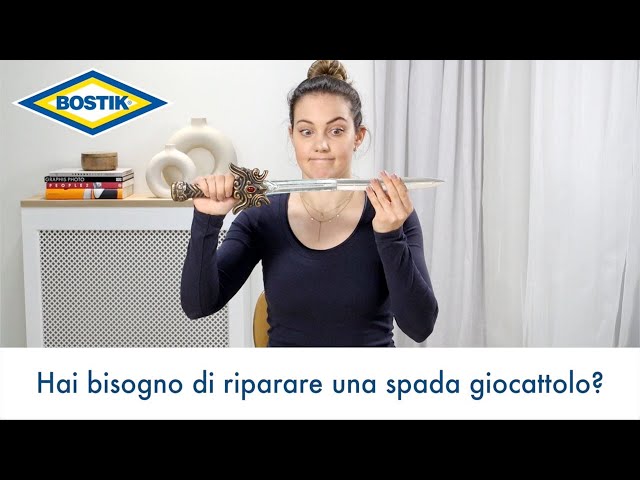 Come riparare una spada giocattolo con Bostik Super 3D Filler 