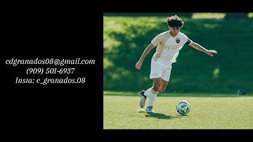 Cristian Granados Every Touch Highlight Video of MLS Next Flex 2025