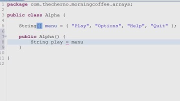 Morning Coffee - Episode 5: Arrays [1]